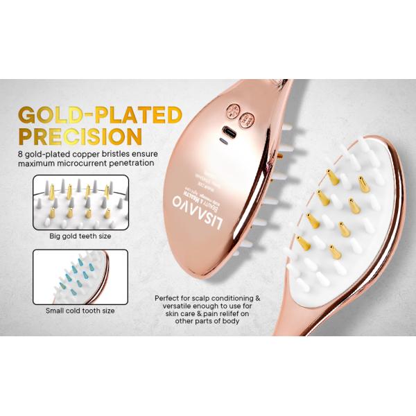 Microcurrent Scalp Comb package contents