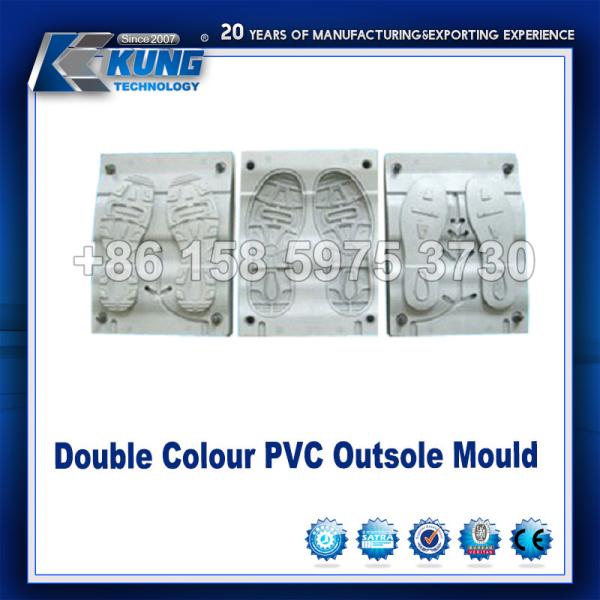 Three Color PVC TPR Shoe Sole Mould Multifunctional Practical