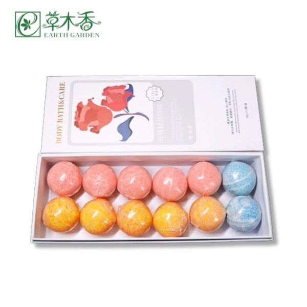 Rose Fragrance Essential Oil Bath Ball Aromatherapy For Relaxing Body And Mind SPA