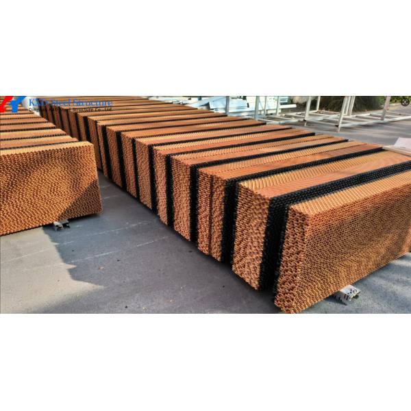 Strong Poultry Farm Cooling Pad Wall Cooling System Wet Curtain Evaporative Cooling Pad