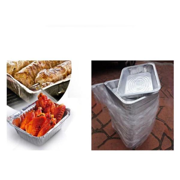 Turkey Aluminum Foil Containers Disposable Bbq Food Roasting Tray