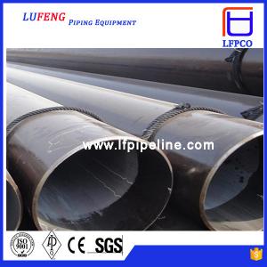 China API 5L schedule 40 steel pipe ASTM A53 GR.B 6 INCH steel LSAW pipe, oil pipe line on sale