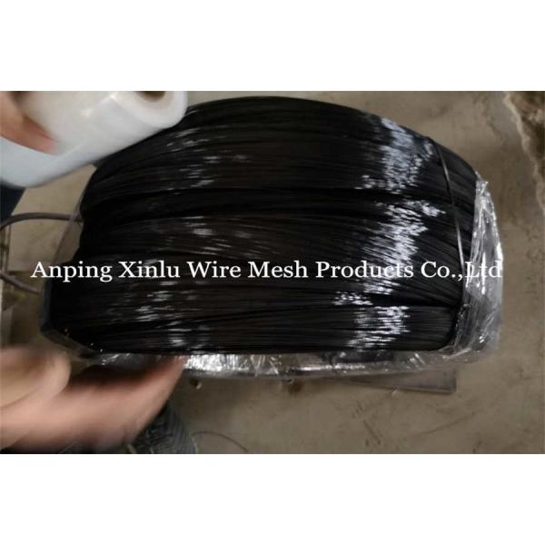 Black Annealed Bar Tie Wire Double Loop Binding Wire 1.0mm Diameter 200mm Length for Industrial Use 20% Elongation Rate