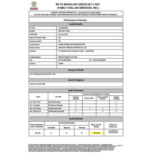 NINGBO QINSHENG IMP.& EXP. CO.LTD Certifications