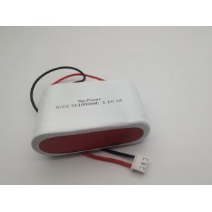 Quality Maxpower NiCd 3.6V SC1800mAh rechargeable battery emergency light NICD batteries for sale