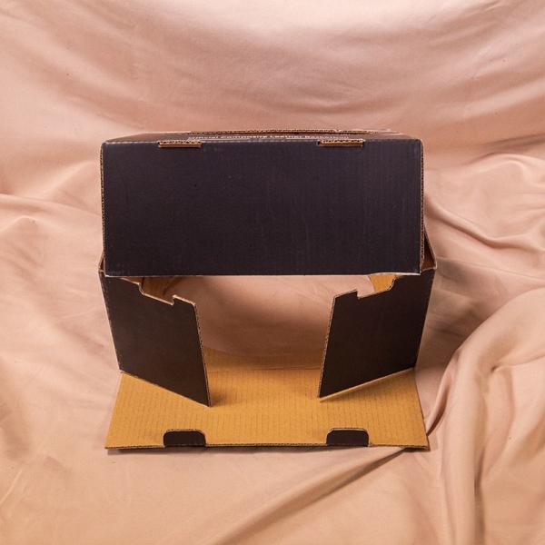 3 Ply E Flute Rigid Corrugated Paper Display Box For Basketball Football Customized