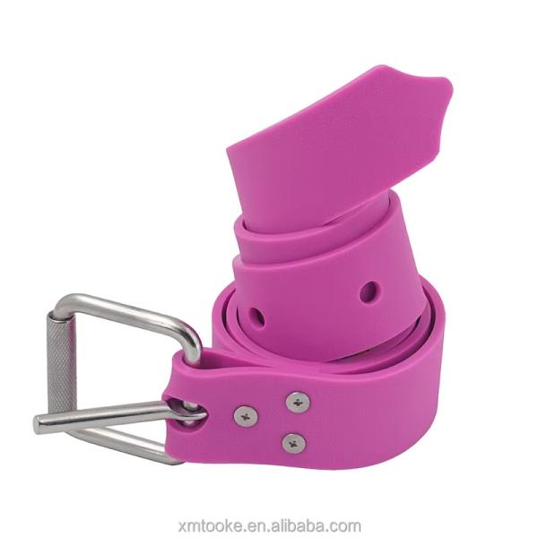 Quick Release 1.3M Safety Silicone Diving Weight Belt For Spearfishing FreeDiving