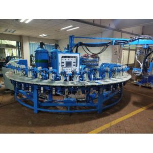 Polyurethane PU Shoe Insole Making Machine Shoe Injection Moulding Machine