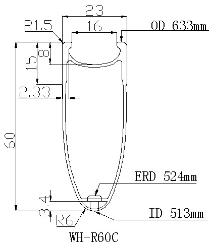 2014YOUNGFANBIK EN Standard 60mm clincher carbon wheels 700C high tg rim road bike Chinese