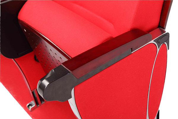 Die-Casting Aluminum Alloy Foot Theatre Seating With ABS Table