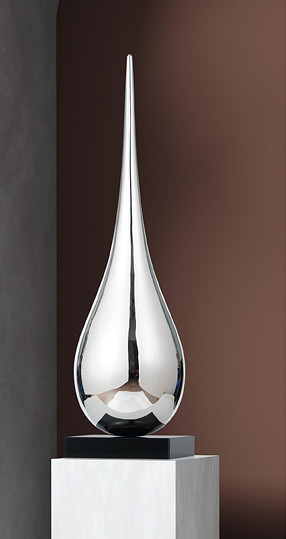 Furnishing Decorative Metal Sculptures Craft Custom Water Drop Sculpture