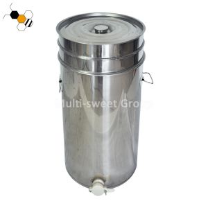 Quality Double Layer Strainer 40cm Diameter SS201 Honey Bottling Tank for sale