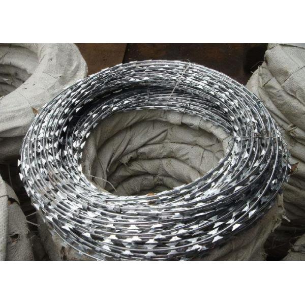 304 Stainless Steel Anti Climb Razor Wire BTO-18 22 28