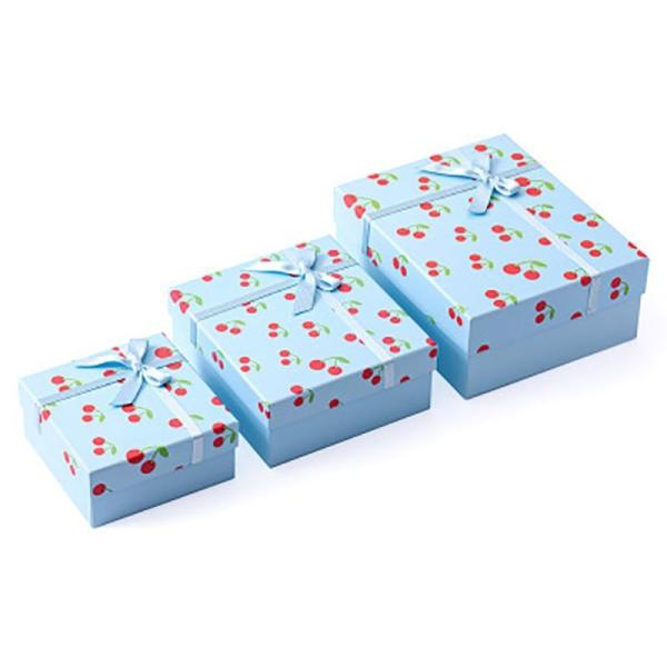 Ribbon Bow Tie Gift Box Packaging Lid And Base Luxury Gift Paper Packaging Boxes