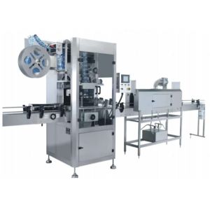 MY-200P FPVC PET OPS Labeling Machine+shrinkage Furnace ≤ 6000BPH 220V 3KW bottle dia 28mm~125mm