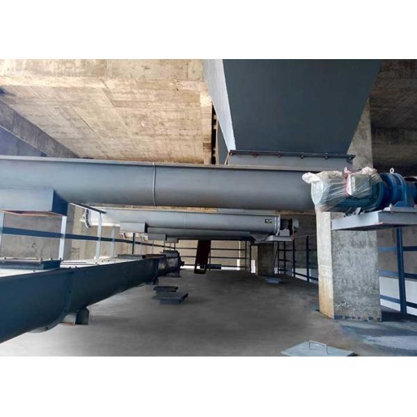 5000kg U Trough Screw Conveyor Large Load Capacity Carbon Steel Horizontal