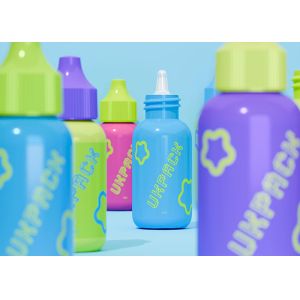 PE Cosmetic Empty Squeeze Bottle 30ml 50ml Customizable