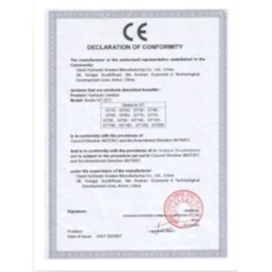 Hefei Mascot International Certifications