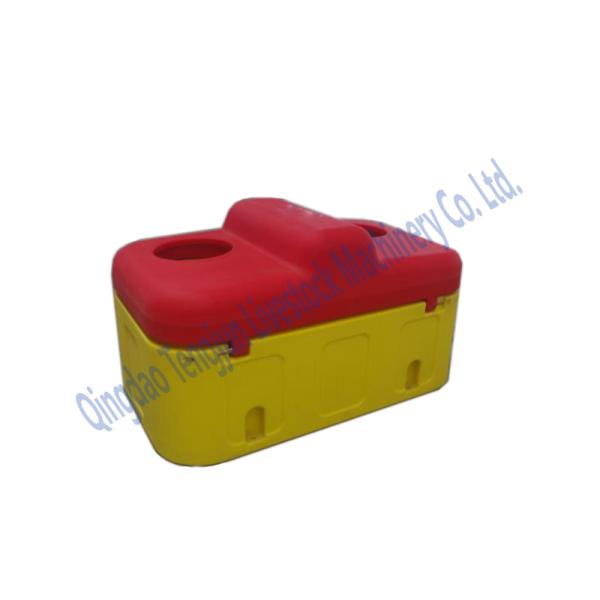 Heated Livestock Plastic Water Trough Food Grade Large Capacity 80L