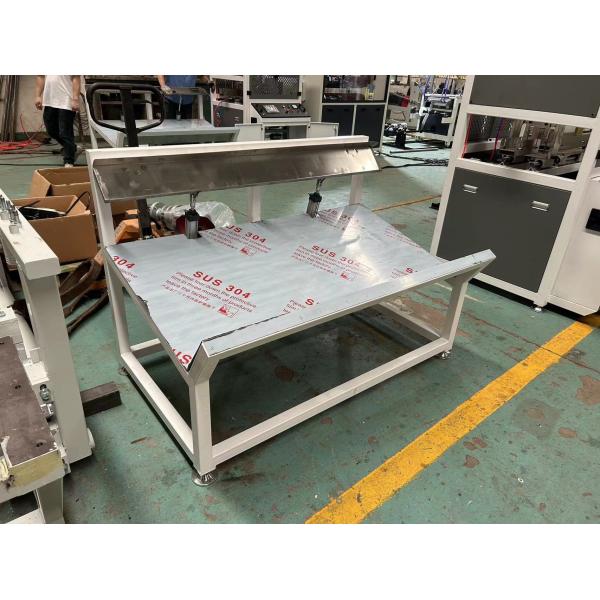 Black PVC Supermarket Profile Production Line Single Screw Extruder Profile Extrusion Line