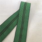 braided elastic stretch belt width 50mm color green for sofa back and seat