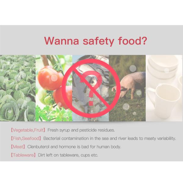 12.8L Household Fruit Vegetable Cleaner Sterilizer With Ultrasonic / Ozone Technology