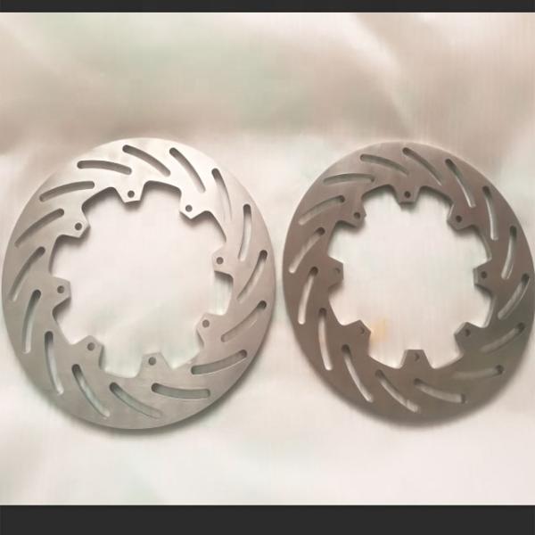 Universal Precision Engineering 12 inch Titanium Slotted Rear Inboard Brake Rotor for Sprint Car Performance