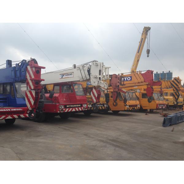 Hydraulic Systems HITACHI Lattice Boom Crawler Crane 35 Ton SGS Approved