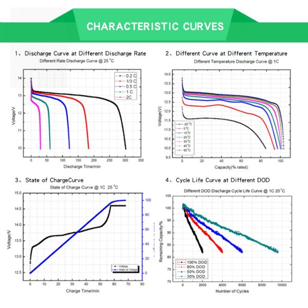 Visench Rechargeable Lithium Ion Batteries 12V 300Ah LiFePO4 Battery Pack