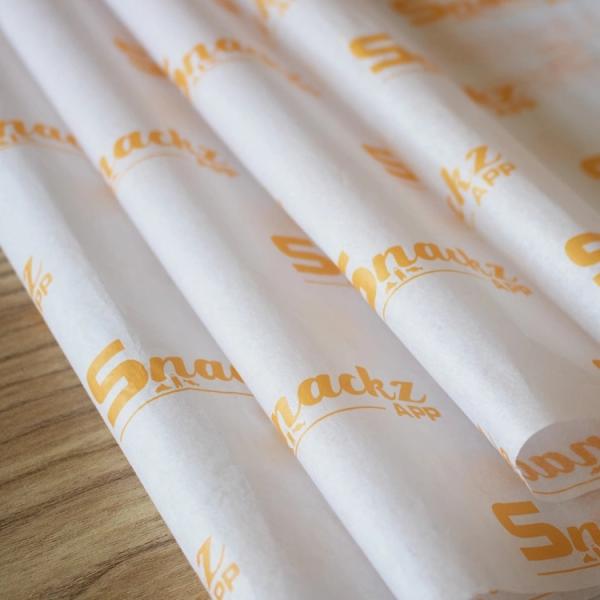 Customized Printed Sandwich Hamburger Greaseproof Baking Paper