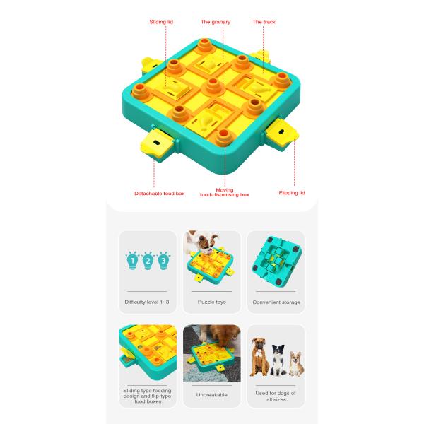 ABS Slow Eating Cat Bowls Round Slow Feeder Cat Bowl Toy Cat Slow Feeder