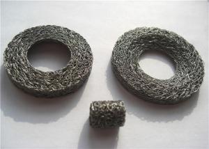Quality OD30mm Cylindrical Anti Vibration Mount SS304 SS316 Compressed Wire Mesh 0.09mm - 0.55mm for sale