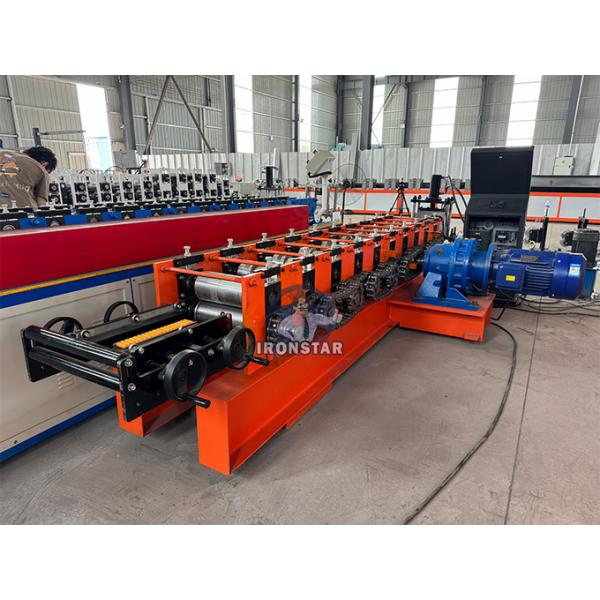 211 Omega bracket roll forming machine in Russia