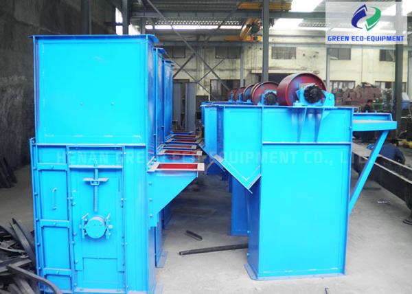 Buy Large Output Continuous Bucket Elevator , Vertical Bucket Conveyor Long Using Life at wholesale prices
