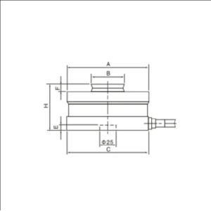 Weight Scale Sensor Suitable Hopper Scales Compression Load Cell
