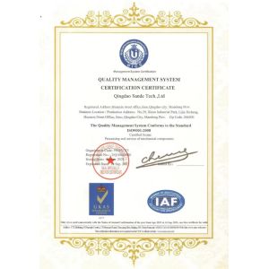 Qingdao Sande Technology Co., LTD Certifications