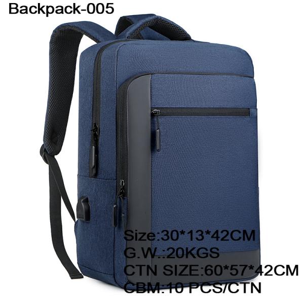 Sympathybag Trendy Top Quality Business Men Waterproof Travel custom logo backpack designer backpack with USB Charging