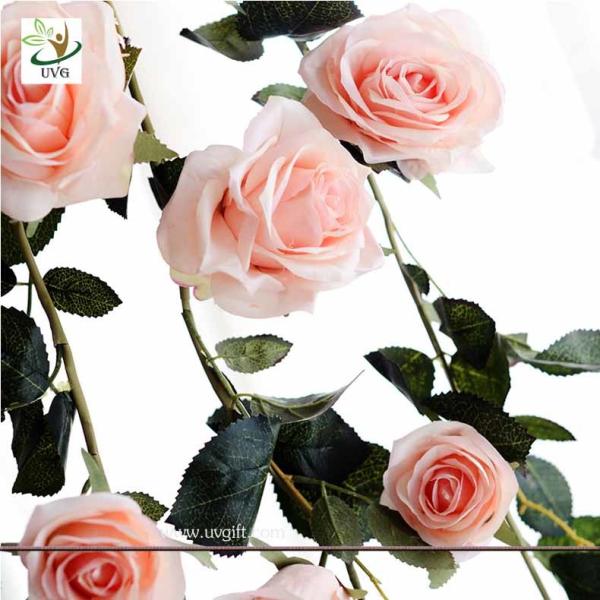 UVG CHR148 Factory direct sales floral arrangements rose flower artificial vine for home furnishing decoration