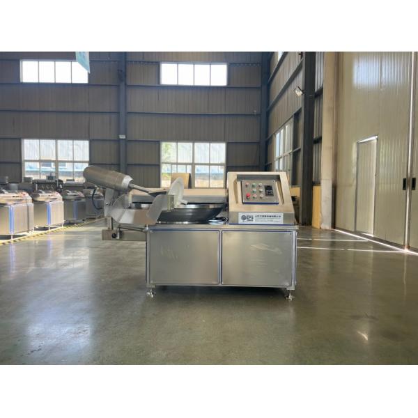 500kg/H - 2000kg/H Bowl Cutter Chopper Machine For Efficient Processing Of Meat Fish Balls And Paste