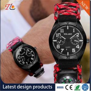 China wholesale Woven watchband men's watch sports watch fashion watch on sale