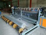 2m width Full Automatic double wire feeding Chain Link Fence Making Machine
