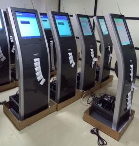 Quality Computerized Token Number Management Queuing System With Ticker Dispenser Machine for sale
