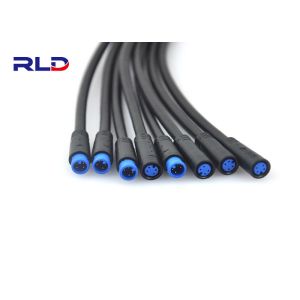 IP65 Waterproof Ebike Battery Connectors 4Pin Male And Female Cable Wire