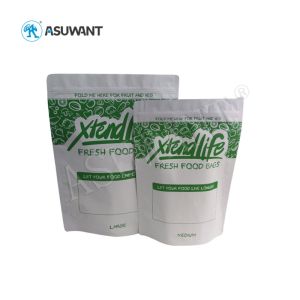 Plastic Biodegradable Mylar Food Packaging Bags Resealable Matte / Glossy