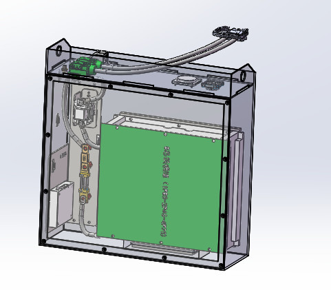 25.6v 175ah Rechargeable Li Ion Battery Pack Electric Lawn Mower Battery