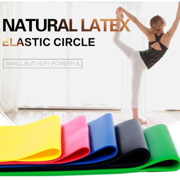 Natural Latex Resistance Loop Bands For Yoga, Pilates, And General Exercise