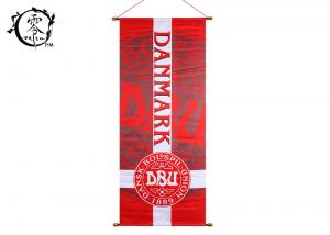 Quality Danmark Digital Print Picture Hanging Flag Frame Gift Ideas National Country Home Decor for sale
