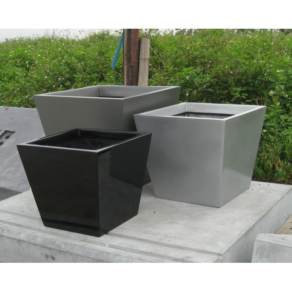 Fiberglass Flower Pots In Custom Shapes For Indoor And Outdoor Decor