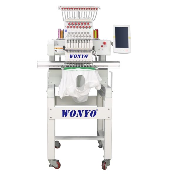 Multipurpose Single Head Embroidery Machine for Hat Leather Fabric Socks Snapback Embroiderer