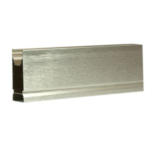 Quality Electrophoresis Anodizing Aluminum Curtain Wall Profile Extruded Brushed Surface for sale